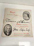 Vinyle 45 tours Contrepoint EXTP 1005 Bach Albinoni Adagio Fugue classique