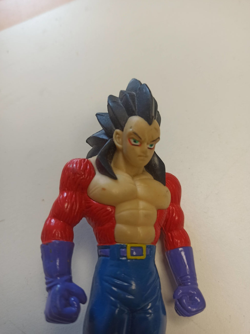 Figurine Dragon Ball GT Vegeta rétro vintage, jouet ancien occasion rare