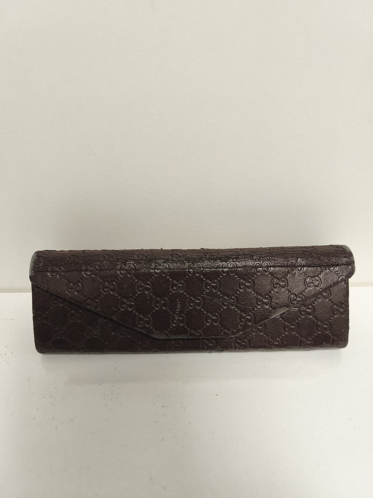Etui à lunettes Gucci authentique, accessoire de protection signé Gucci occasion