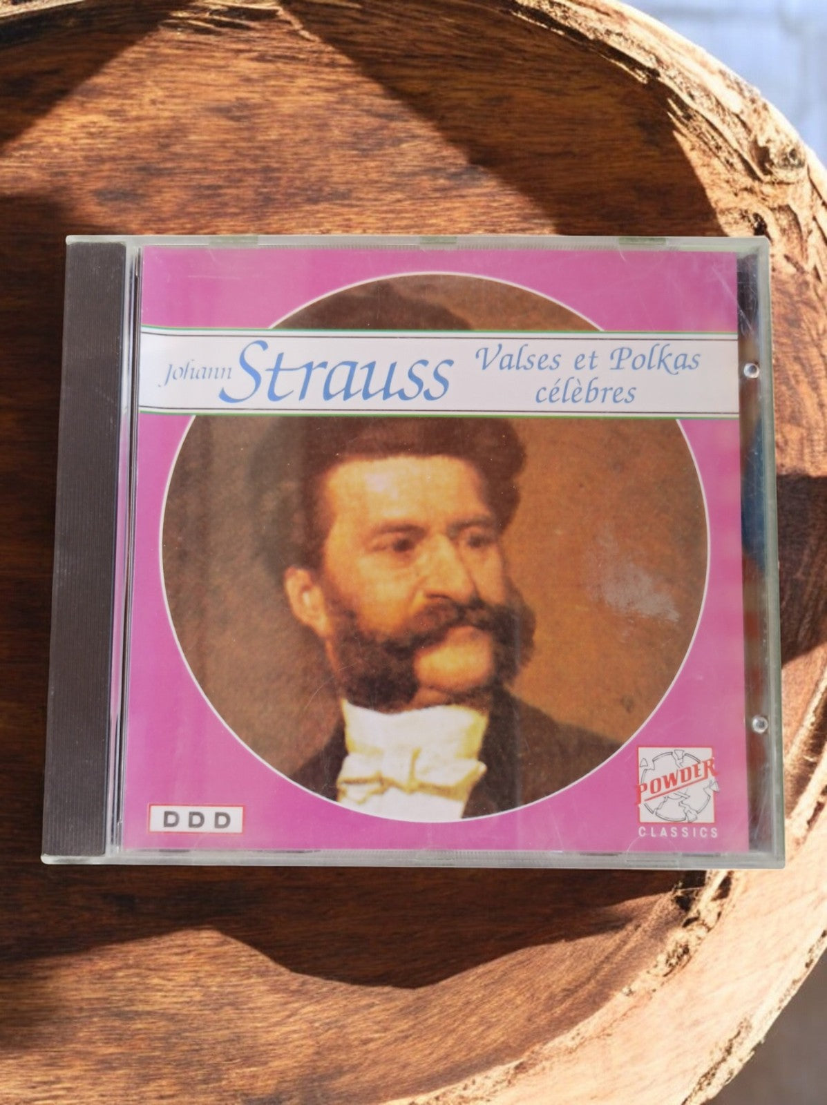 CD Johann Strauss Valses Polkas célèbres Powder Classics vintage
