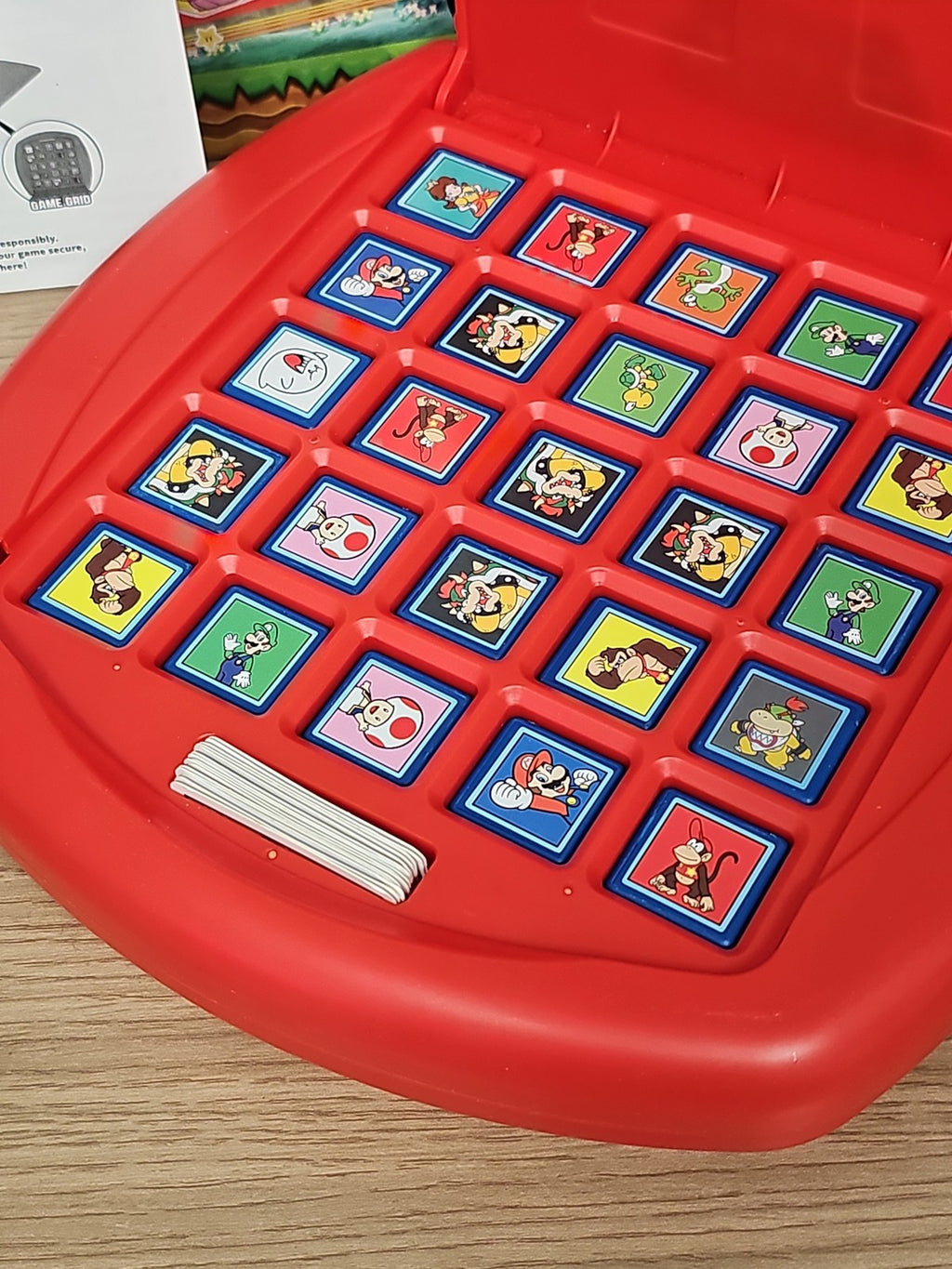 Jeu de société MATCH Super Mario rétro, Nintendo, crazy cube game, ancien