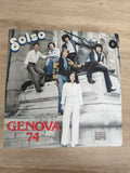 Vinyle 45 tours Solso Genova 74 pochette groupe photo couleur (Ref 1)