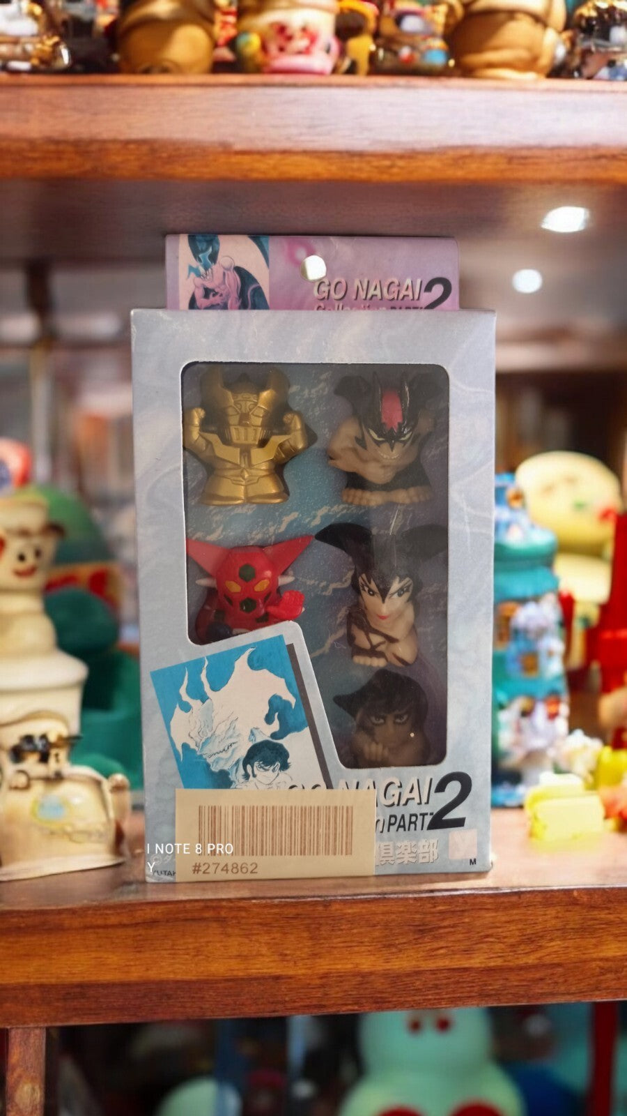 Figurines bustes Devilman Go Nagai vintage boîte Volume 2 Japan anime rare