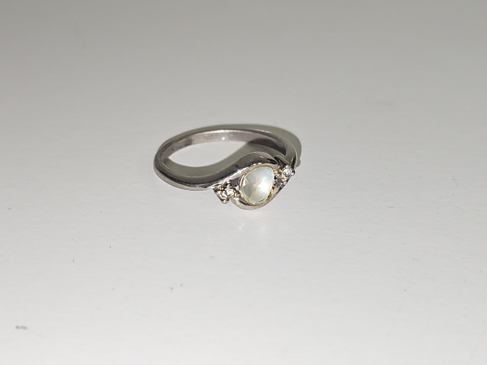 Bague rétro fantaisie ancienne taille 56, bijou vintage original, collection