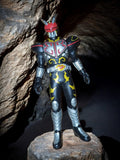 Figurine Bandai Kamen Rider Chalice noir argent rouge vintage rare Japan