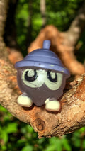 Figurine Pokémon Grainipiot 2005 PVC marron violet vintage jouet rare
