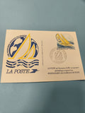 Enveloppe premier jour FDC La Poste timbre voilier 1993 Les Postiers du Monde