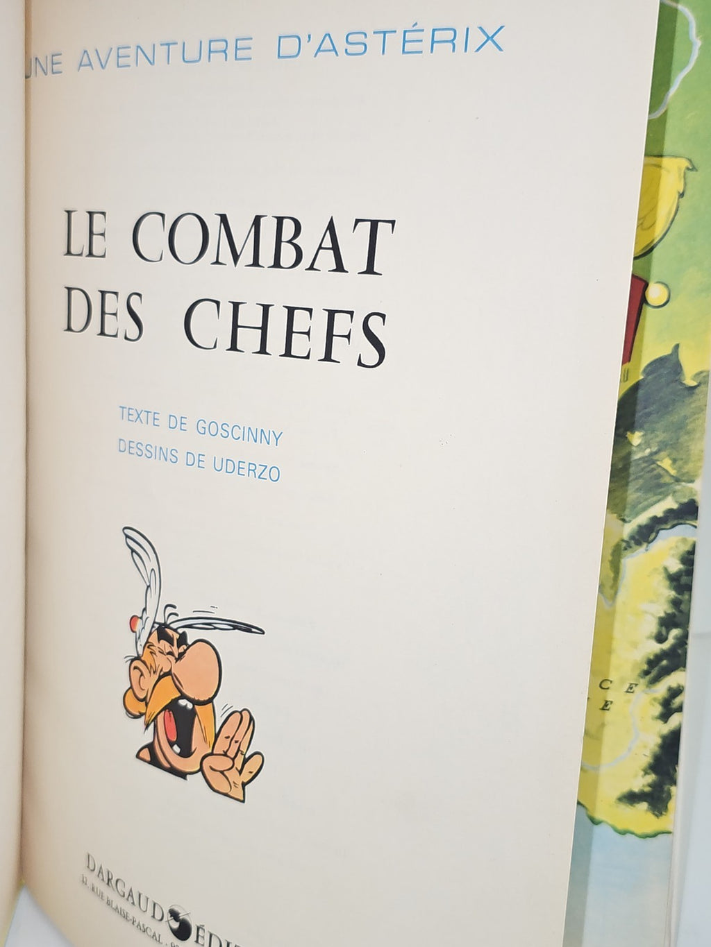 BD Astérix Le Combat des Chefs Goscinny Uderzo Dargaud 1966 édition originale EO