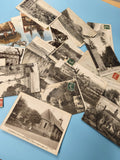 Lot cartes postales anciennes CPA divers lieux, noir et blanc et couleurs (Ref 2