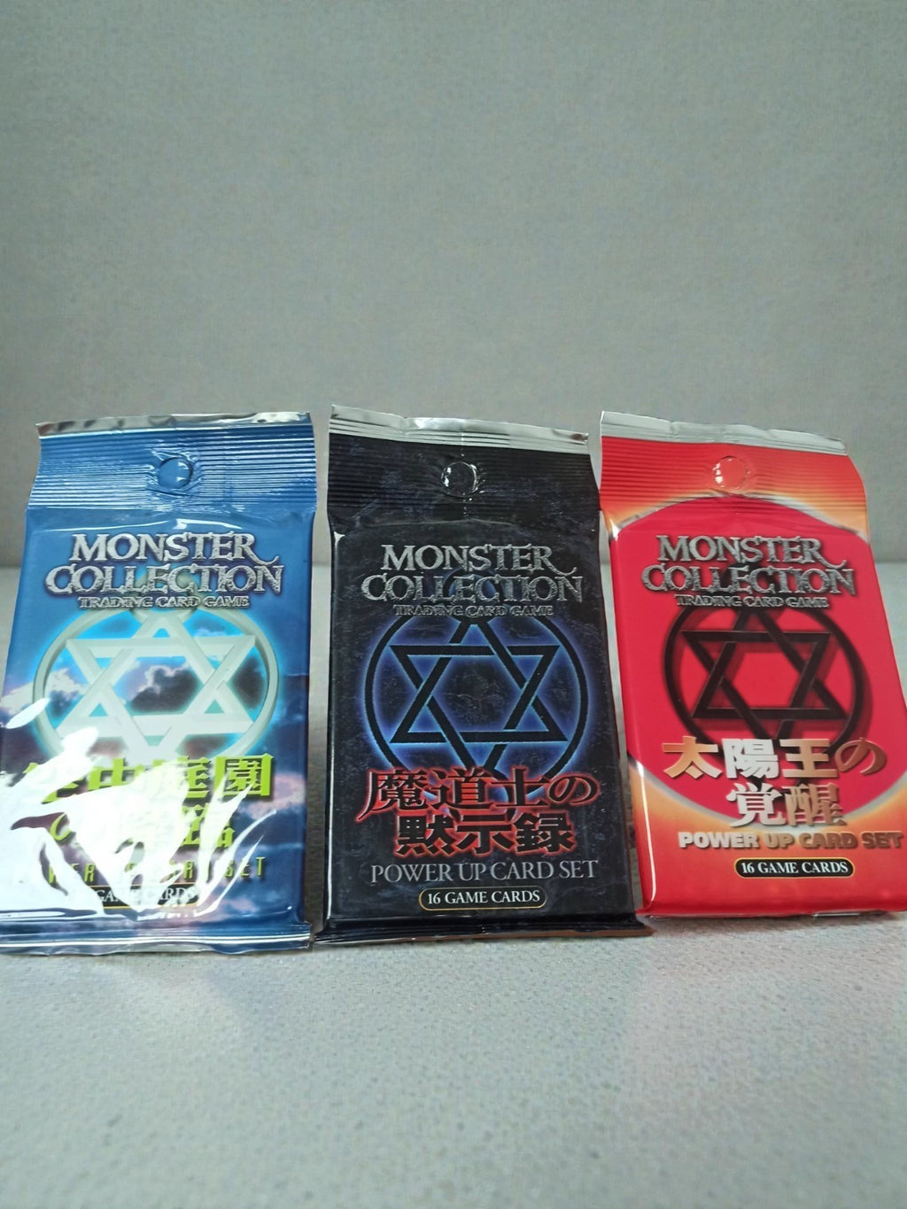 Boosters Monster Collection Trading Card Game scellés set rare Japon
