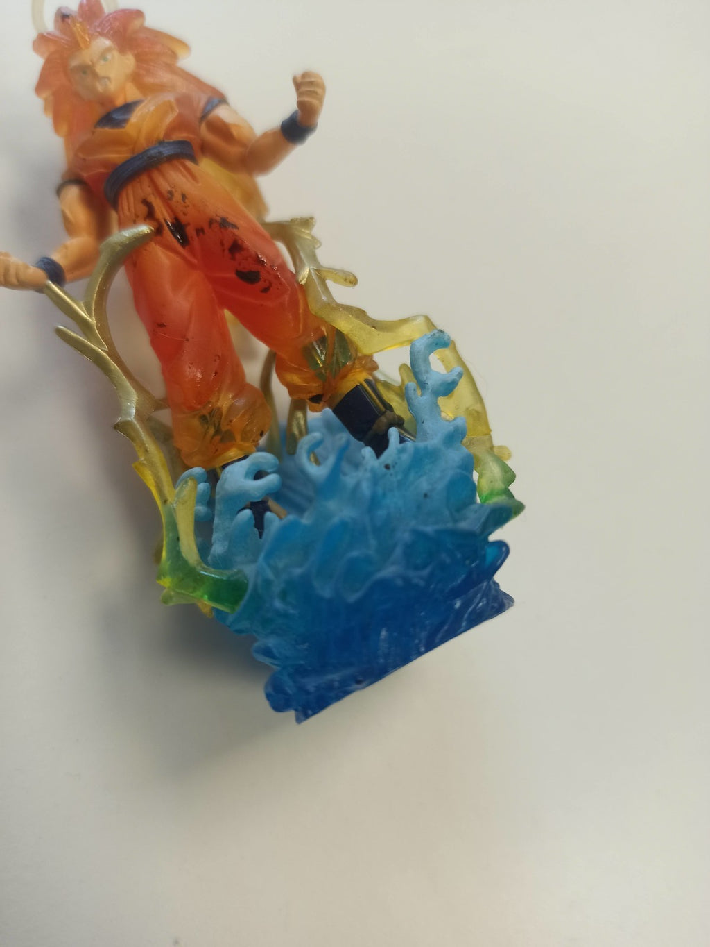 Figurine rétro Dragon Ball Z Son Goku Super Saiyan 3 Ultimate Sparks vintage