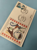 Enveloppe Premier Jour Monaco FDC timbre 2,40 illustration activités industriell