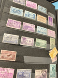 Lot anciens timbres oblitérés USA vintage ? collection philatélie couleurs varié