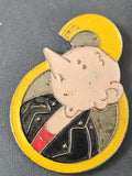 Vintage retro pin badge collectible brooch original promotional item