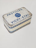 Vintage ancienne boîte publicitaire rétro pastilles Vichy collection déco France