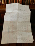 Testament manuscrit ancien 1925 France document authentique vintage rétro