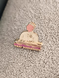 Pin's vintage VRAI BOULANGER boulangerie émaillé doré badge ancien (Ref 8)