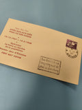 Ancienne enveloppe FDC Vietnam 1967-1968, timbre oblitéré, philatélie