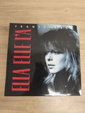 Vinyle 45 tours France Gall Ella Elle l'a pochette photo noir et rouge (Ref 1)