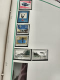 Timbres DDR Allemagne de l'Est thématiques sport espace paysages