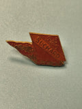 Vintage pin's Suchard chocolat publicitaire rouge ancien collection (Ref 2)