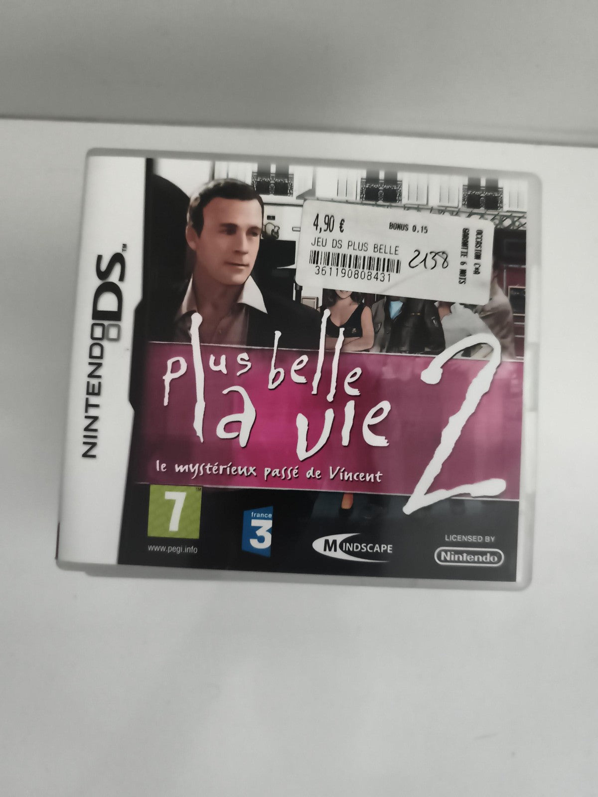 Jeu Nintendo DS Plus Belle la Vie 2 le mystérieux passé de Vincent