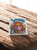 Sticker Bikkuriman Meisei Queen version Chocolate, Japon, rare, vintage
