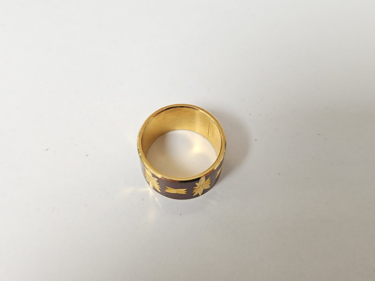 Vintage fancy old ring size 55 retro original jewel for collector
