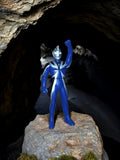 Figurine Ultraman Bandai bleu argent Hero Series Japon personnage tokusatsu