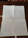 Lettre manuscrite ancienne 1942 à Marguerite WW2 époque Seconde Guerre