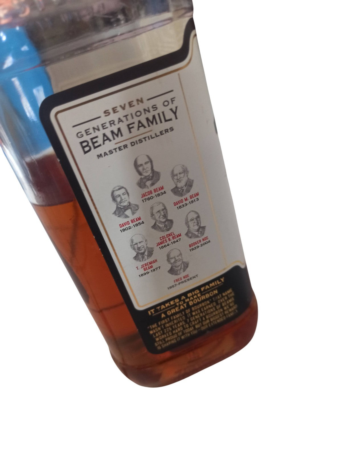 Bouteille Jim Beam Kentucky Bourbon vintage déco rétro ancien flacon whiskey