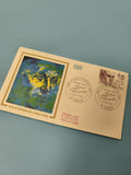 Enveloppe FDC premier jour Roland Dorgelès 1985 timbre illustré (Ref 11)