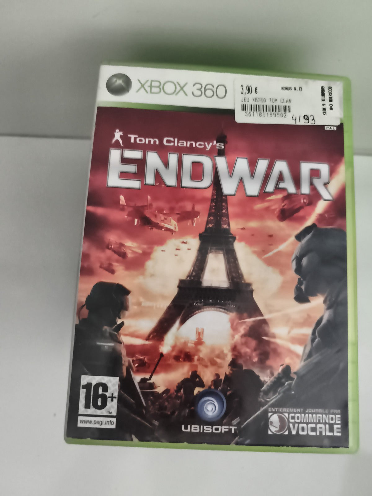Jeu Xbox 360 Tom Clancy's EndWar Ubisoft stratégie guerre