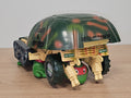Figurine rétro TMNT Tortues Ninja véhicule militaire ancien 1992 jouet collectio