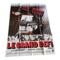 Affiche cinéma Le Grand Défi Hennessy 1975 Rod Steiger 120x160cm