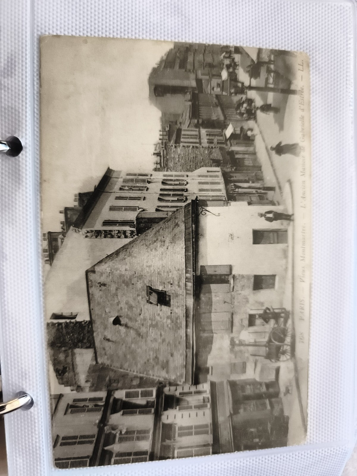 Carte postale CPA Paris Vieux Montmartre L’Abreuvoir LL photo ancienne