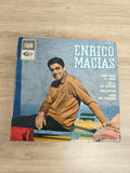Vinyle 45T Enrico Macias Pathé Sans Voir Le Jour + 3 titres pochette bleu