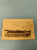 Carte postale ancienne CPA bateau Sainte-Barbe Dunkerque port maritime rétro