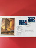 Enveloppe philatélie vol inaugural Jumbo Jet 1971 Genève Zurich Swissair
