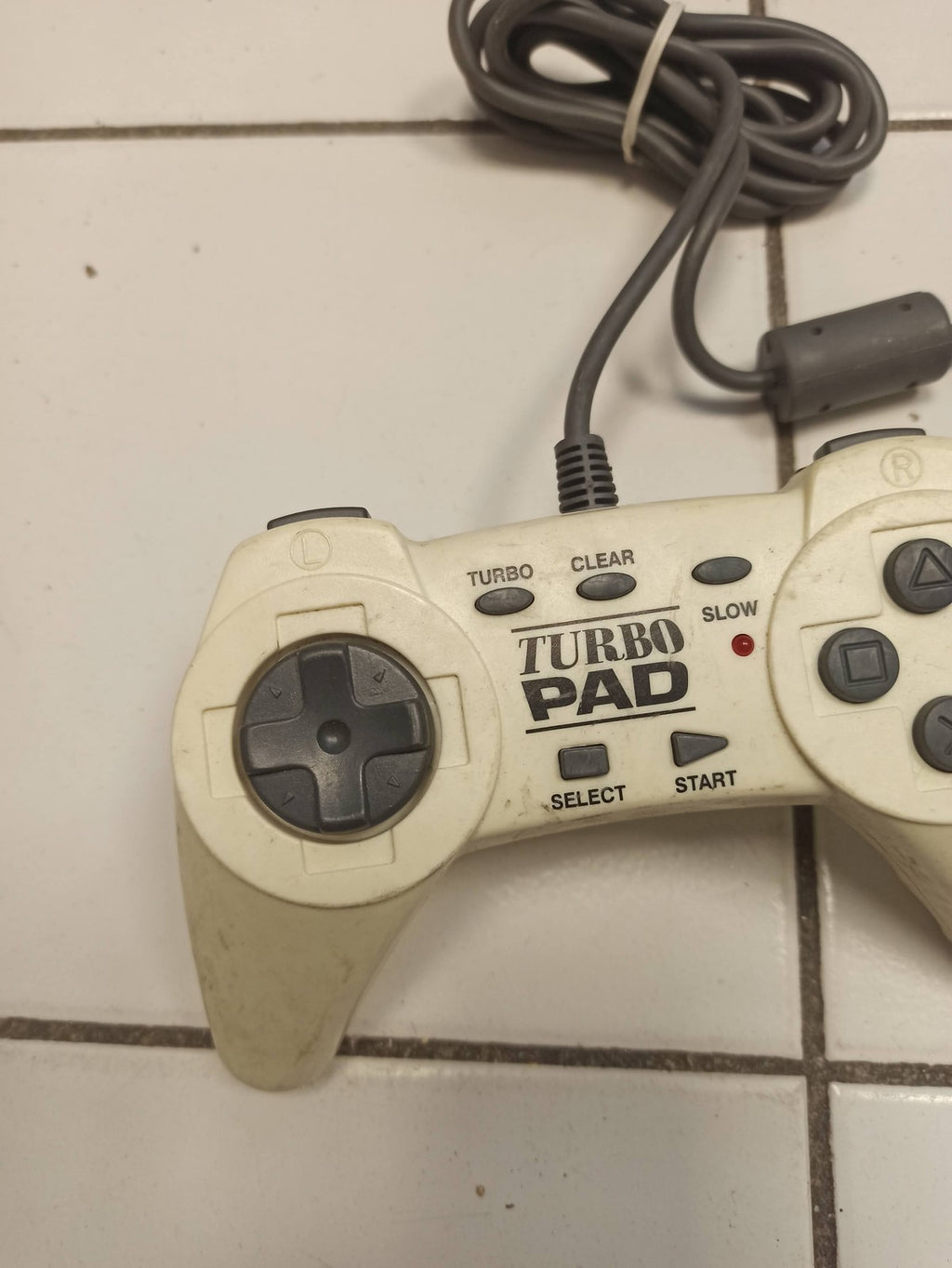 Manette Turbo Pad compatible PlayStation PS1 avec fonction turbo - Occasion