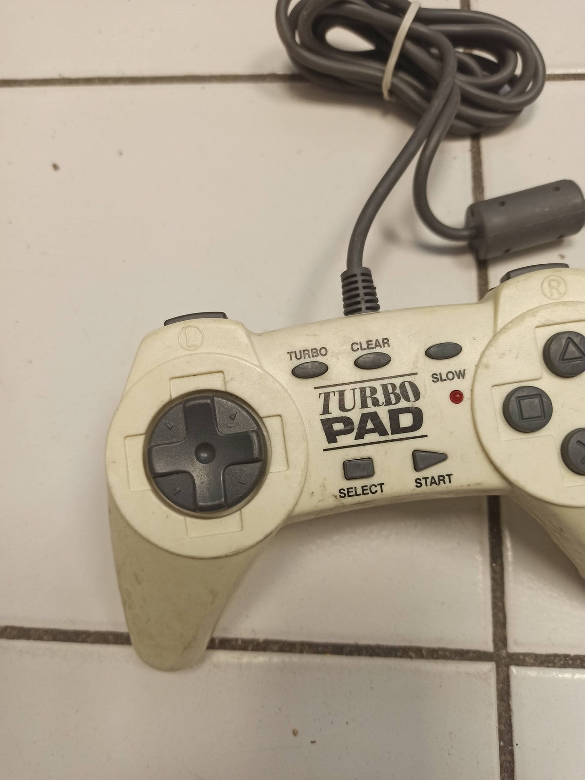 Manette Turbo Pad compatible PlayStation PS1 avec fonction turbo - Occasion