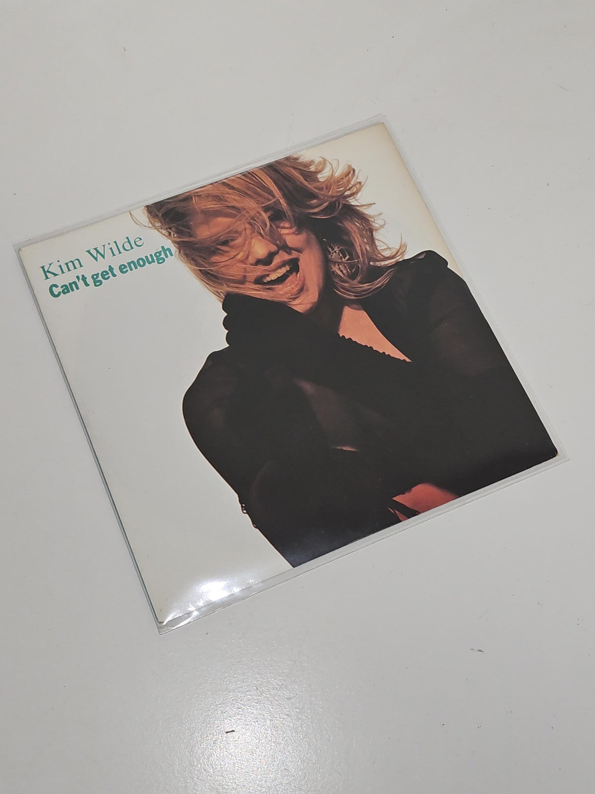 Vinyle 45 tours rétro Kim Wilde ancien disque collection vintage pop années 80
