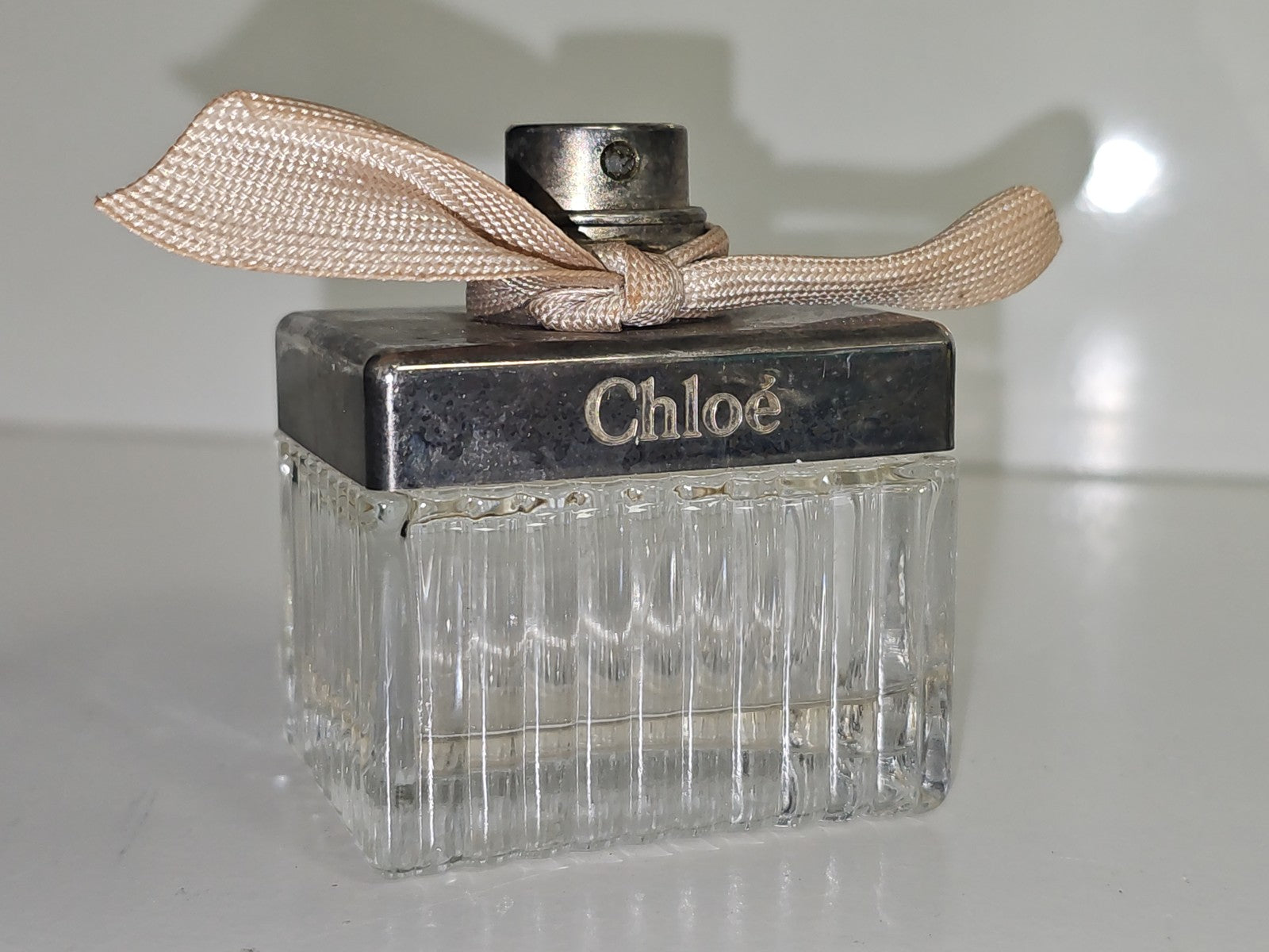 Flacon parfum ancien Chloé vintage original, collection rétro, parfum d?occasion