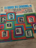 Vinyle 33 tours rétro La Bourse des Chansons ancien disque collection musique