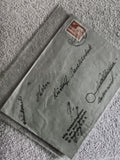 Lettre ancienne timbrée Allemagne, cachet visible, philatélie historique (Ref 27