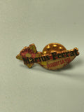 Vintage pin's Marius Ferrat fleur émaillée publicitaire rare collection