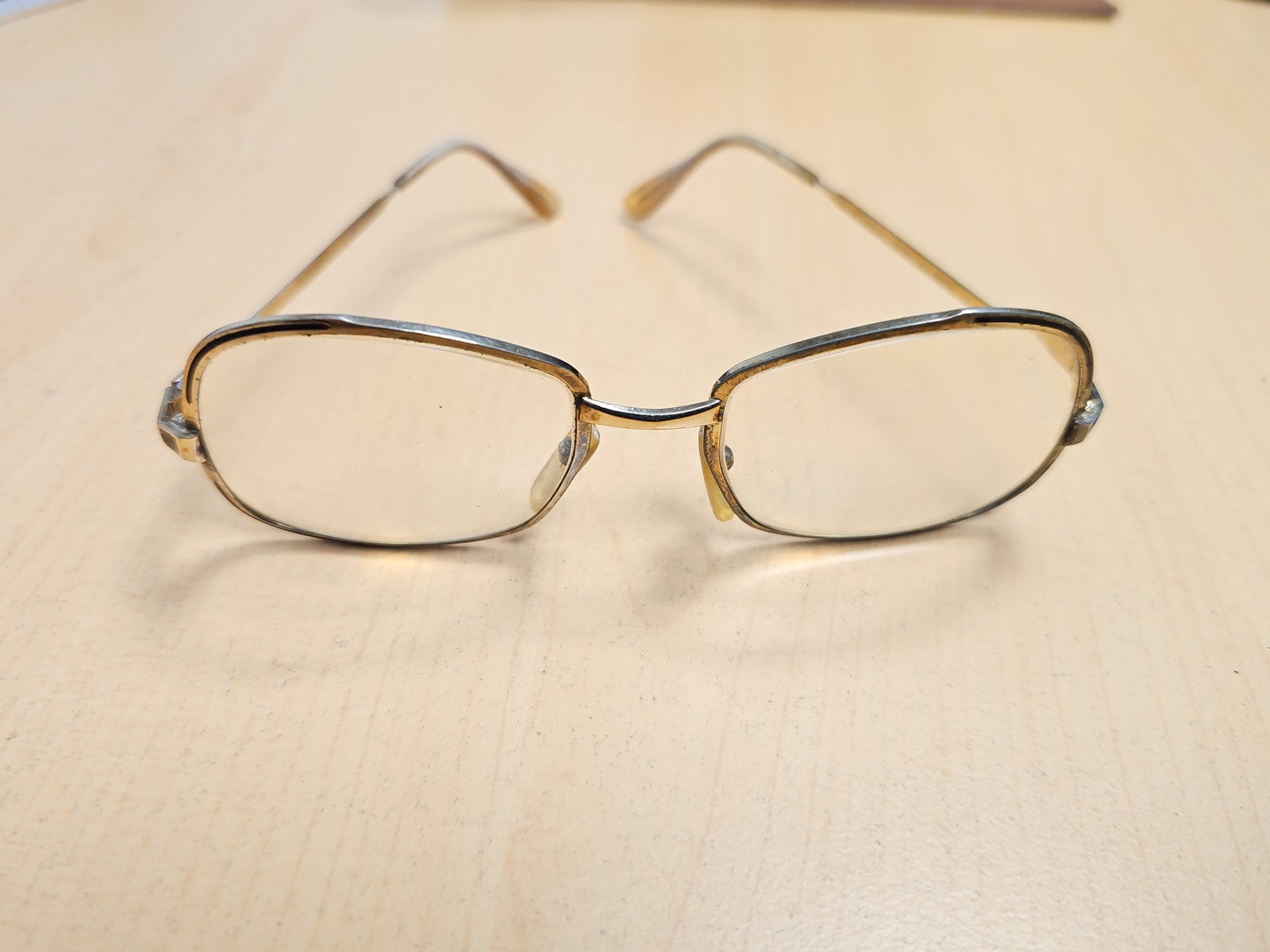 Paire de lunettes de vue vintage ancienne L'Amy rétro collection optique France