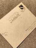 Lettre Festival Annecy Cinéma Animation Haute-Savoie cachet philatélie (Ref 27)