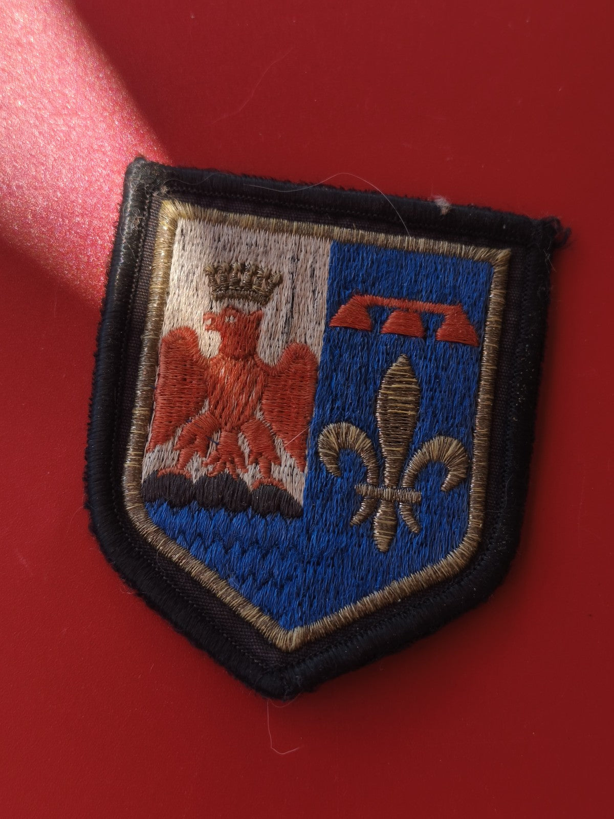Vintage patch Gendarmerie Départementale PACA Provence Alpes Côte d?Azur ancien