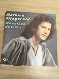 Vinyle 45 tours Mathieu Fitzgerald Ma raison de vivre pochette couleur (Ref 4)